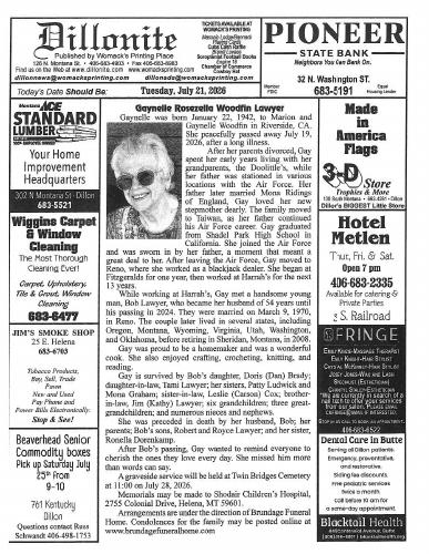 Tuesday, July 21, 2026